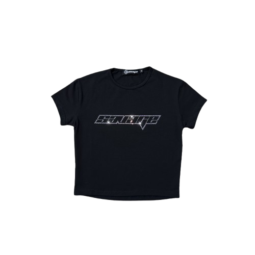 Savage Baby tee (Rhinestone)